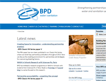 Tablet Screenshot of bpdws.org